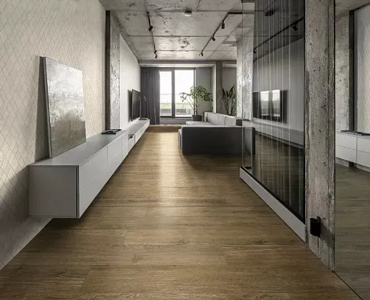 Фото Керамогранит R9SX Ossimori Chevron Miele Extra Matt 11x54 Италия