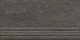 Ступень Paradyz Carrizo Basalt Stopnica Prosta Struktura Mat B1a 30x60