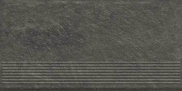 Фото Ступень Paradyz Carrizo Basalt Stopnica Prosta Struktura Mat B1a 30x60 Польша