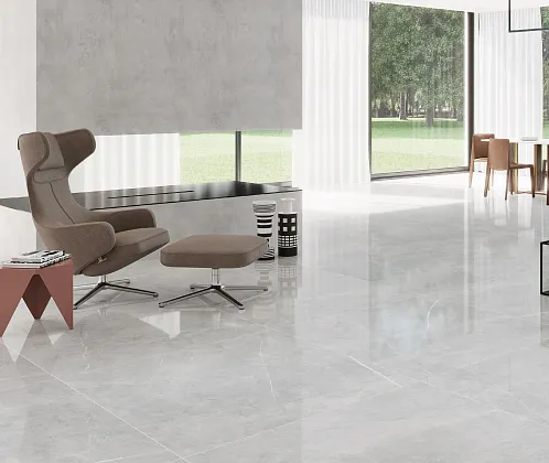 Фото Керамогранит Keratile Northon Light Grey MT Rect 60x120 Испания