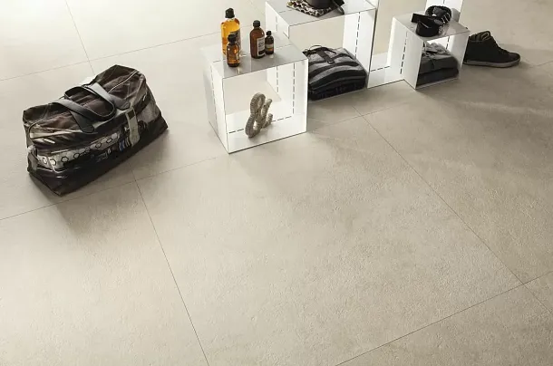 Фото Керамогранит Ariostea UP6S310445 Basaltina Sand Soft 6 mm 100x300 Италия