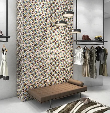 Фото Плитка Morroco Sky Link Dec 2 30x90x0,99 Индия