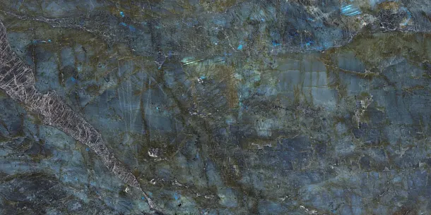 Фото Керамогранит Laparet Rigel Azul Синий Матовый+Гл.Чернила 80X160 Индия
