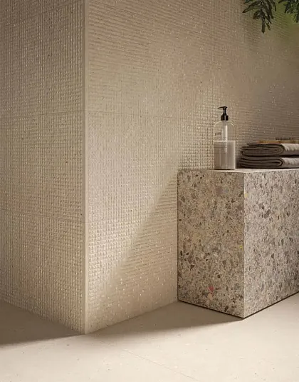 Фото Керамическая плитка FAP Ceramiche fTXE Materia Pura Micro Beige Matt RT 30,5x91,5 Италия