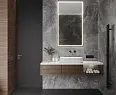 Керамогранит Laparet Materica Grey Серый Матовый Карвинг 80Х160