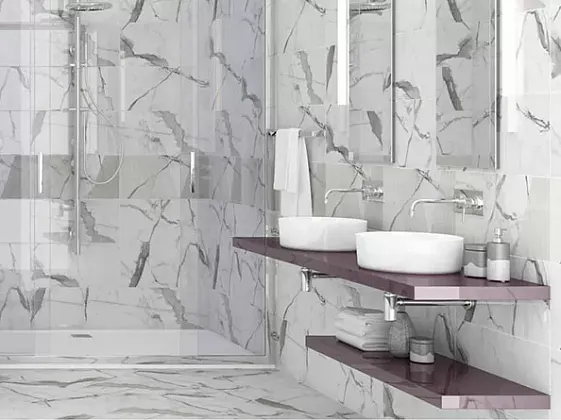 Фото Плитка ARABESCATO BIANCO MIX 31.5*63 Россия