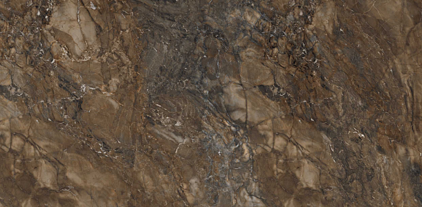 Фото Керамогранит BR04 Bernini Dark Brown неполированный 80x160x11 Россия