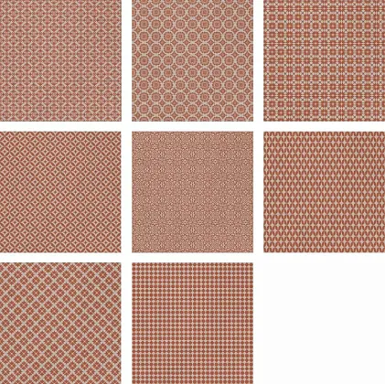 Фото Керамогранит Parco Rosso Carving 60x60 Индия