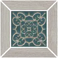 Kerama Marazzi Декор Тровазо наборный серый светлый матовый 13x13x0,9 (ID151)