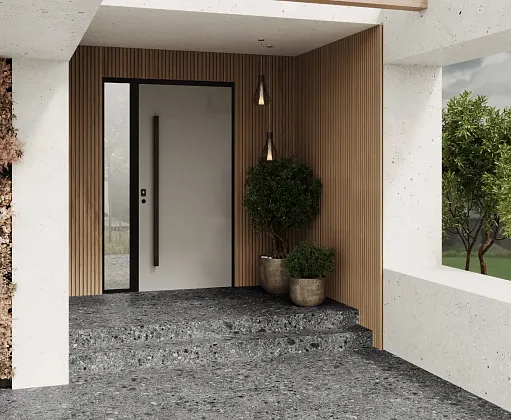 Фото Керамогранит Laparet Ceppo Nero Pro Графитовый Матовый Структурный R11Soft Str 60Х120 Индия