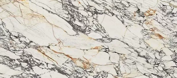 Фото Керамогранит Flaviker 0008833 Corchia Gold Lux Ret 120x280 Италия