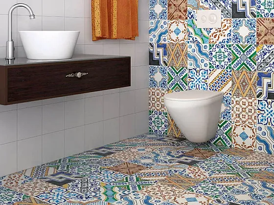 Фото Керамогранит Mugat Blanco 22,3x22,3 Испания