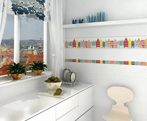 Фото Плитка 5180 Калейдоскоп стальной 20*20 Россия