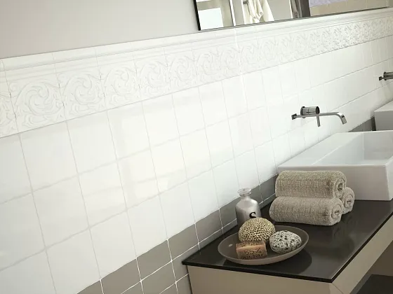 Фото Плитка ANG.EXT.MOLDURA VINTAGE GREY 3x5 Испания