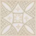 Декор Бахия 2 бежевый светлый глянцевый 9,8x9,8x0,7 (KMD3STA017GN)