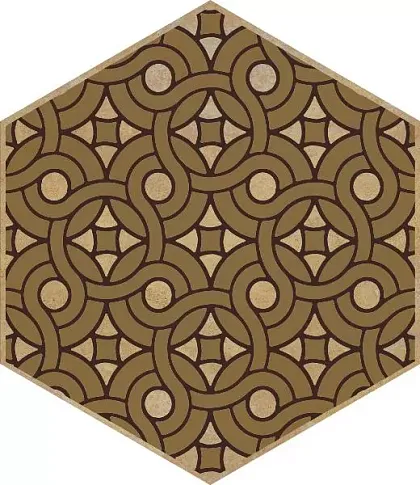 Фото Декор VT\A559\SG23039N Гроссето жёлтый 20x23,1 Россия