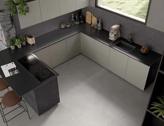 Фото Керамогранит Dado Ceramica Walk Ivory Rett 60x120 Италия