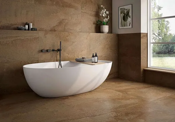Фото Керамогранит Prissmacer Lab. Iron Salvia Luxglass Rect 60x120 Испания