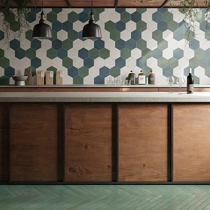 Фото Керамогранит 88345 Crete Cobalto Matt 60x60 Италия