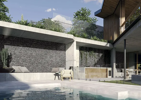 Фото Керамогранит Porcelanicos HDC Arinsal Grey 32x89 Испания