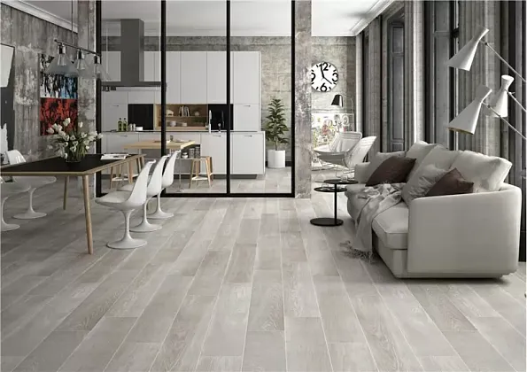 Фото Керамогранит Keratile Arhus Gris 23.3x120 Испания