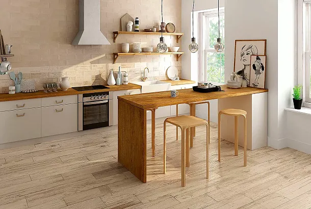 Фото Керамогранит Gayafores Tribeca Blanco 20,2*66,2 Испания