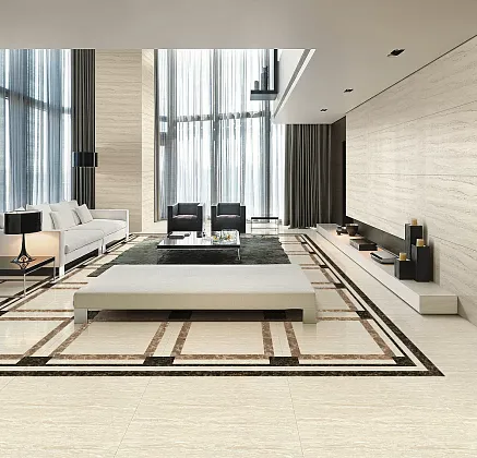 Фото Керамогранит Travertine Dark Grey Matt 60x120 (BHT-1004) Китай