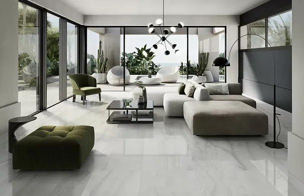 Фото Керамогранит Sant Agostino CSAAKOCL12 Akoya Ocean Krystal 60x120 Италия