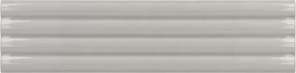 Фото Плитка Equipe 28489 Costa Nova Onda Grey Glossy 5x20 Испания