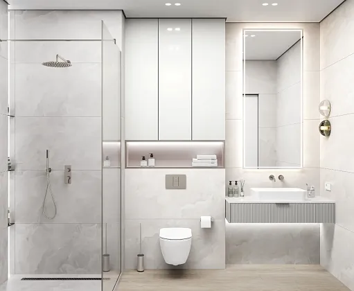 Фото Керамогранит Laparet Onyx Lux Bianco Белый Полированный Матированный 60Х120 Индия
