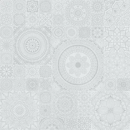 Фото Керамогранит Mandala Bianco 60x60 Индия