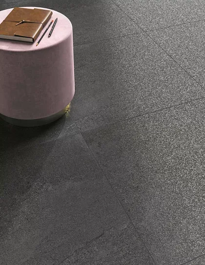 Фото Ступень DD602020R\GCA угловая клееная Про Матрикс серый светлый 33x33 Россия