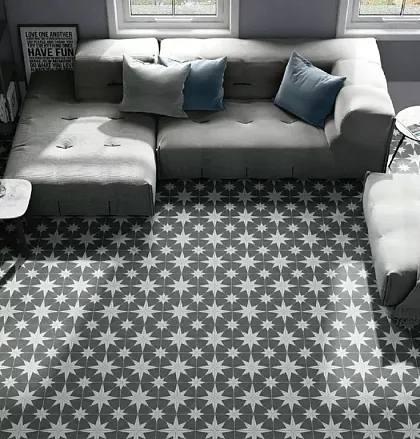 Фото керамическая плитка DeShun Ceramics Art Decor DC225 20x20 Китай