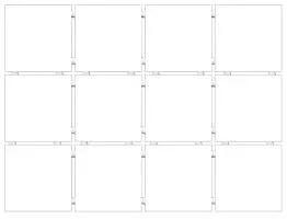 Фото Керамогранит 1230H Конфетти белый полотно 29,8х39,8 из 12 частей 9,8х9,8