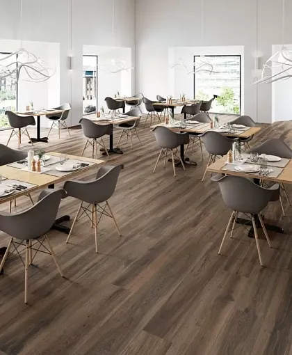 Фото Керамогранит Sant Agostino Barkwood Honey 20x120 Италия