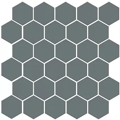 Фото керамическая плитка Агуста синий матовый 29,7x29,8x0,69 из 30 частей (5,2х6) (63012) Россия