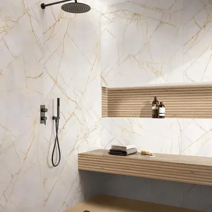 Фото Керамогранит Flaviker PF60017224 Supreme Hedonism Calacatta Dante Lux 3D R 120x280 Италия
