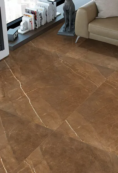 Фото Керамогранит Imperial Brown Glamour 60х120 Индия