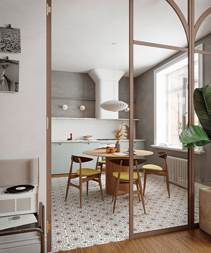 Фото Керамогранит Musa Blue 33,15X33,15 Испания