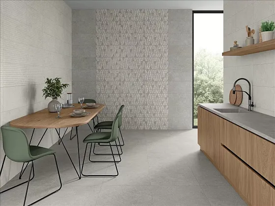 Фото Керамогранит STN Ceramica 3AEBKRETBDAA 3DB Kreta Greige MT 6mm 60x120 Испания