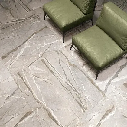 Фото Керамогранит Flaviker PF60017223 Supreme Hedonism Golden Spider Lux 3D R 120x280 Италия