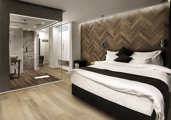 Фото Керамогранит J86330 Greenwood Noce 24*120 Италия