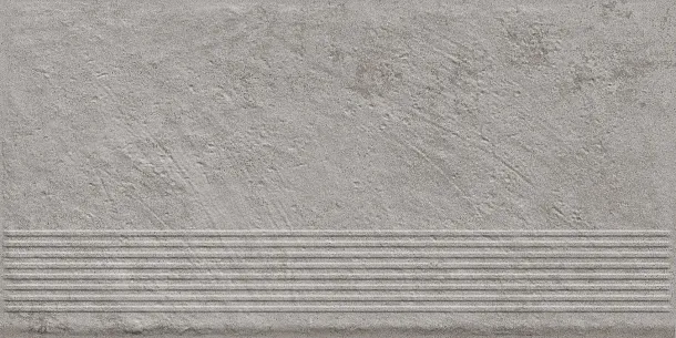 Фото Ступень Paradyz Carrizo Grey Stopnica Prosta Struktura Mat B1a 30x60 Польша