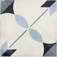 Фото Декор Equipe 24411 Art Nouveau Arkade Blue 20x20