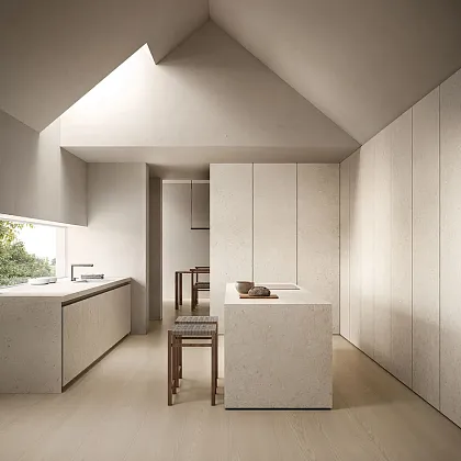Фото Керамогранит Cerdomus 108538 Miralith Canapa Matt Rett 60x120 Италия