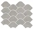 Декор Касабланка наборный серый матовый обрезной 30x25x0,9 (KMD2HID002BR)
