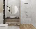 Керамогранит Laparet Illusion Grey Серый Матовый+Гл.Чернила Str 60Х120
