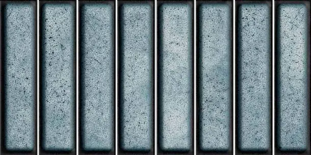 Фото керамическая плитка El Barco Domino Azul Glossy 15x30 Испания