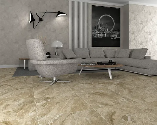 Фото Керамогранит SG644920R Irida бежевый обрезной 60х60 Россия