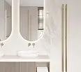 Керамогранит Laparet Lp6012G0561R Solo Avorio Кремовый Глянцевые Чернила 59,5Х119,1